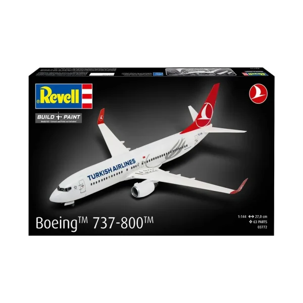4009803772-2 Revell - Boeing 737-800 Turkish Airlines - 03772