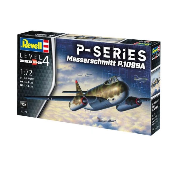 4009803774-4 Revell - Messerschmitt P.1099A - P-Series - 03774