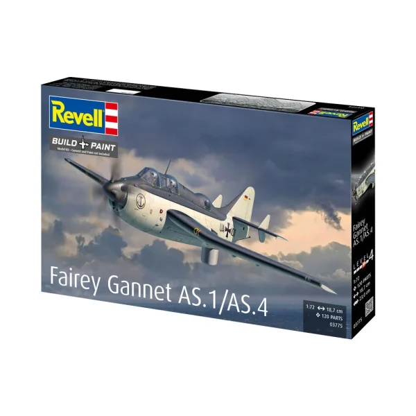 4009803775-10 Revell - Fairey Gannet AS.1/AS.4 - 03775