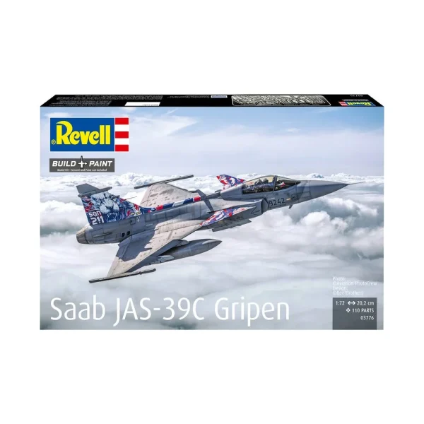 4009803776-2 Revell - Saab JAS-39C Gripen - 03776