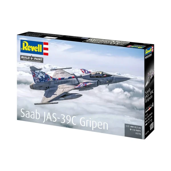 4009803776-3 Revell - Saab JAS-39C Gripen - 03776