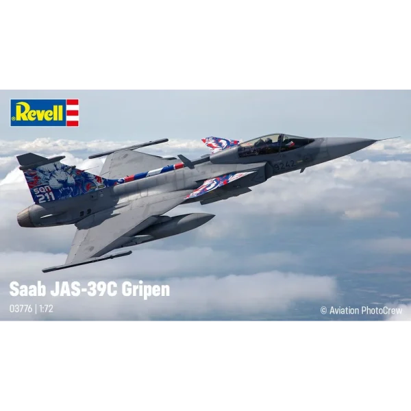 4009803776-5 Revell - Saab JAS-39C Gripen - 03776