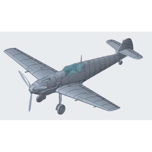 4009803781 Revell - Messerschmitt Bf109E-3 - 03781