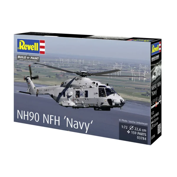 4009803784-10 Revell - NH90 NFH Navy - 03784