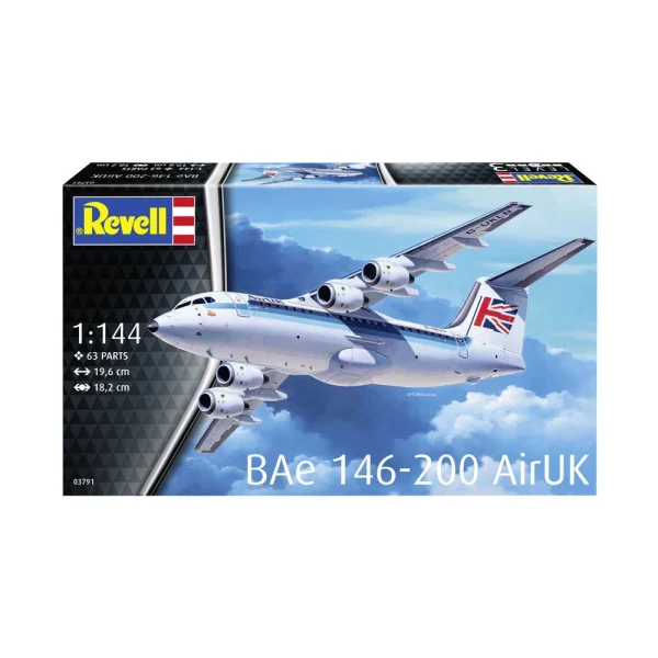 4009803791-10 Revell - Bae 146 (RJ85) - 03791