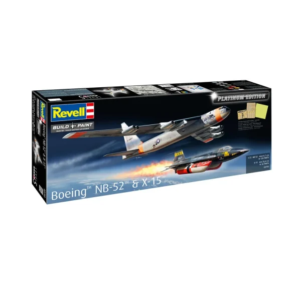 4009803793-14 Revell - Boeing NB-52 & X-15 "Platinum Edition" - 03793