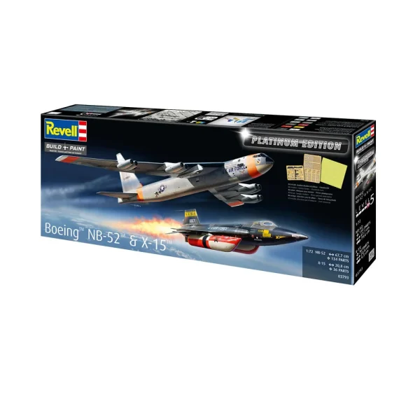 4009803793-16 Revell - Boeing NB-52 & X-15 "Platinum Edition" - 03793