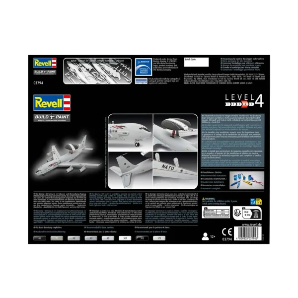 4009803794-12 Revell - Boeing E-3A - 03794