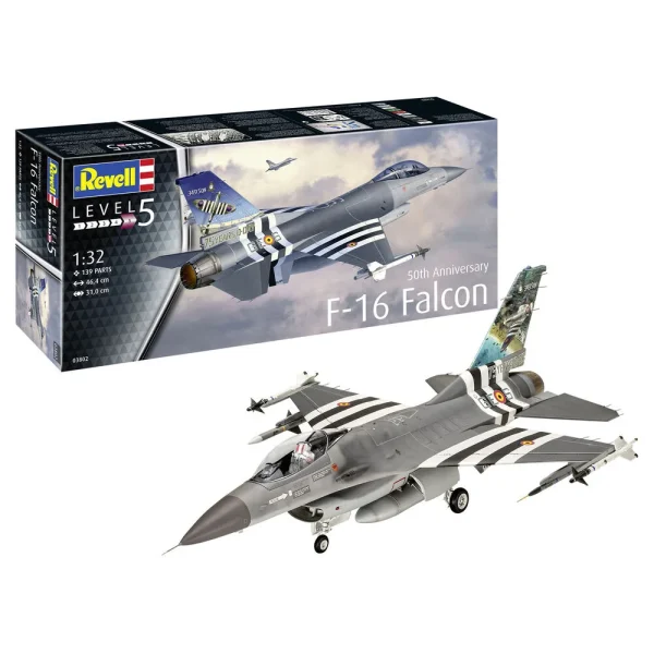4009803802 Revell - 50th Anniversary F-16 Falcon - 03802