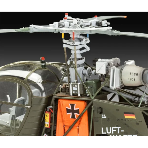 4009803804-3 Revell - Alouette II - 03804