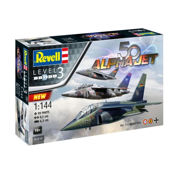 4009803810-1 Revell - 50th Anniversary "Alpha Jet - 3810