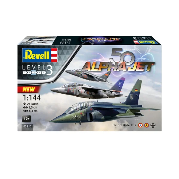 4009803810-2 Revell - 50th Anniversary "Alpha Jet - 3810