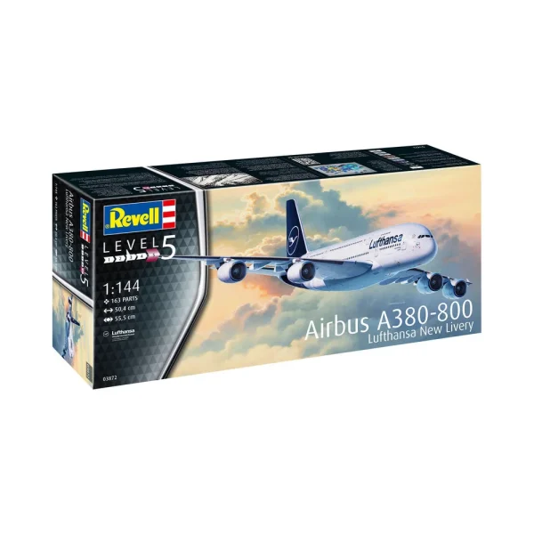 4009803872-4 Revell - Airbus A380-800 Lufthansa New Li - 03872