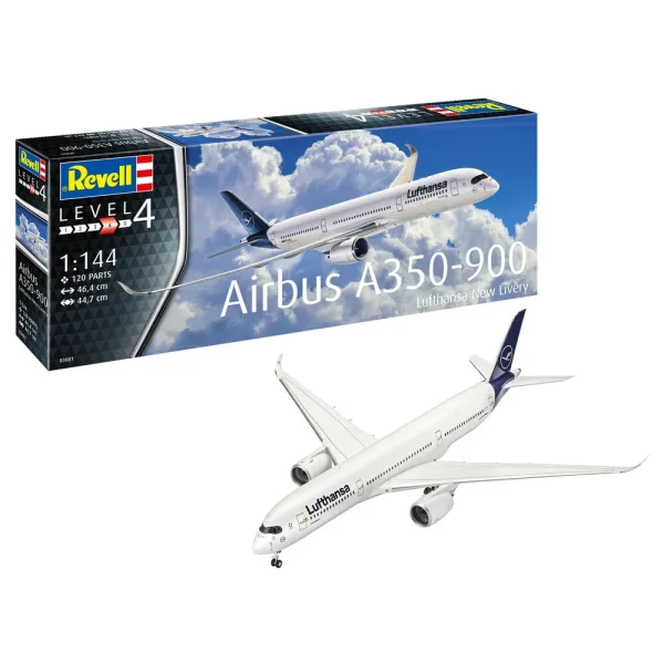 4009803881 Revell - Airbus A350-900 Lufthansa New Li - 03881