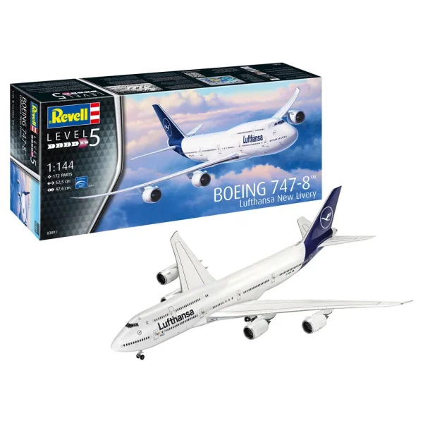 4009803891 Revell - Boeing 747-8 Lufthansa"New Liver - 03891