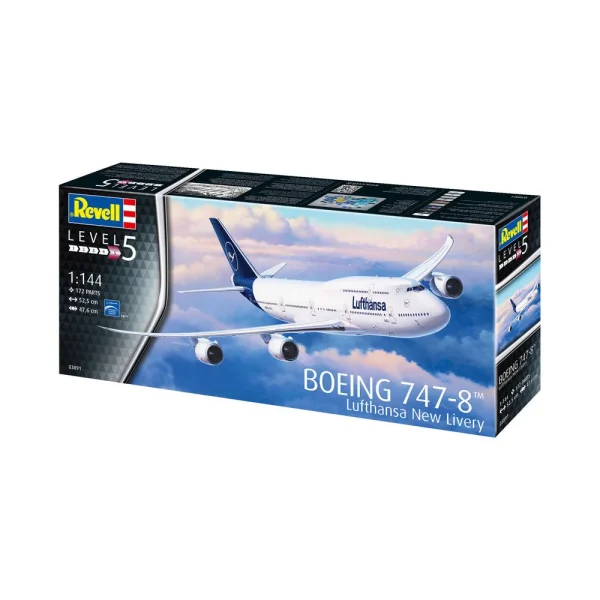4009803891-9 Revell - Boeing 747-8 Lufthansa"New Liver - 03891