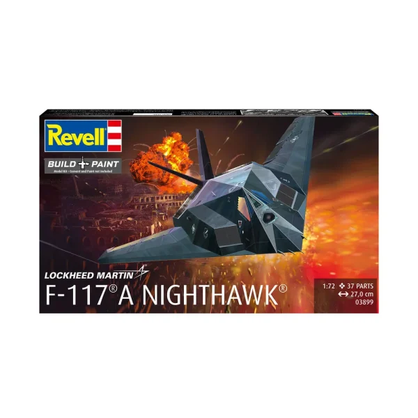 4009803899-10 Revell - F-117A Nighthawk Stealth Fighter - 03899