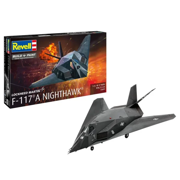 4009803899 Revell - F-117A Nighthawk Stealth Fighter - 03899