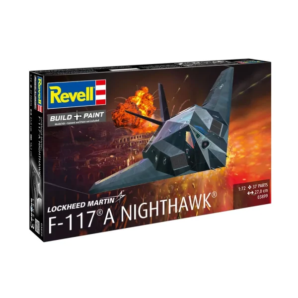 4009803899-9 Revell - F-117A Nighthawk Stealth Fighter - 03899