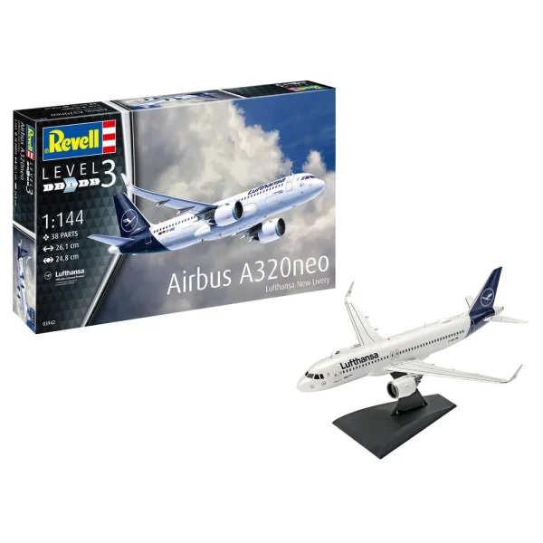 4009803942 Revell - Airbus A320 neo Lufthansa"New Li - 03942