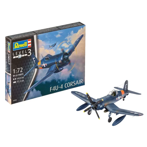 4009803955-6 Revell - F4U-4 Corsair - 03955
