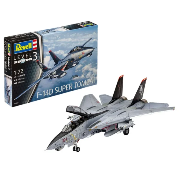 4009803960 Revell - Grumman F-14D Super Tomcat - 03960