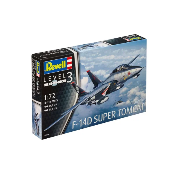 4009803960-8 Revell - Grumman F-14D Super Tomcat - 03960