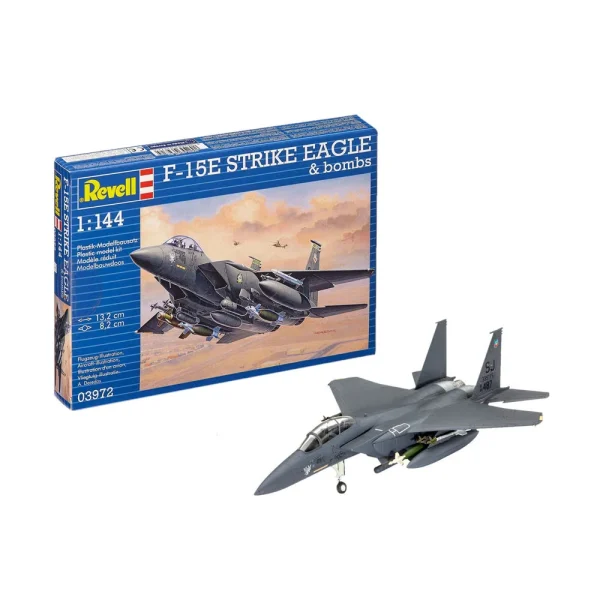 4009803972-3 Revell - F-15E STRIKE EAGLE & bombs - 03972