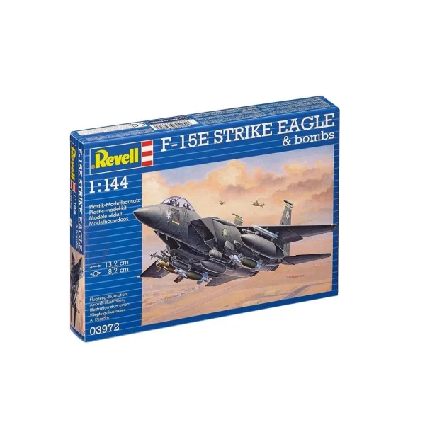 4009803972-4 Revell - F-15E STRIKE EAGLE & bombs - 03972