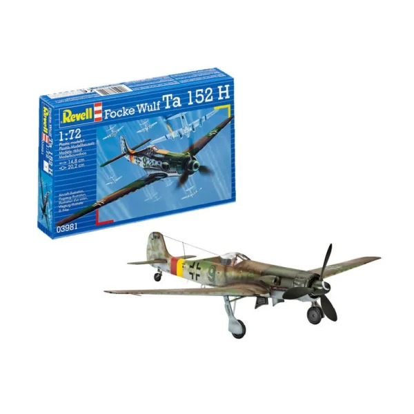4009803981-3 Revell - Focke Wulf Ta 152 H - 03981