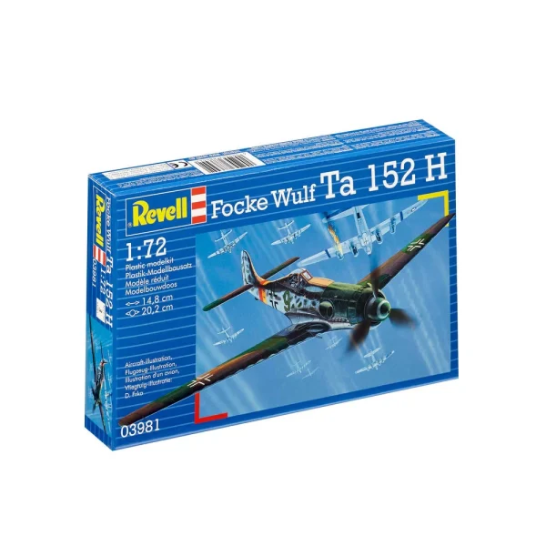 4009803981-4 Revell - Focke Wulf Ta 152 H - 03981
