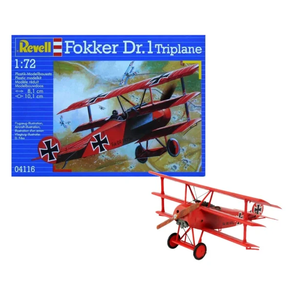 4009804116 Revell - Fokker Dr. 1 Triplane - 04116