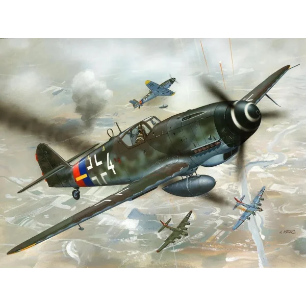 4009804160-2 Revell - Messerschmitt Bf 109 G-10 - 04160