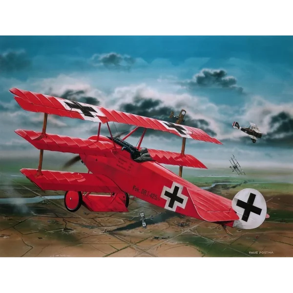 4009804744-4 Revell - Fokker Dr.I "Richthofen - 04744