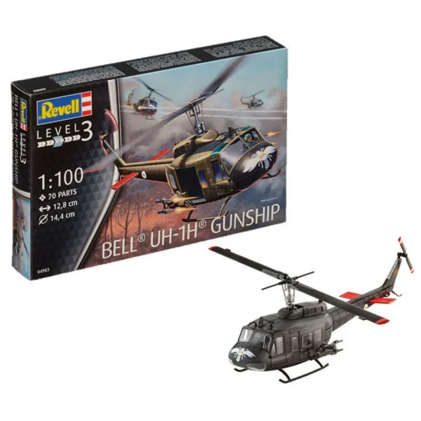 Revell - Bell UH-1H Gunship - 04983