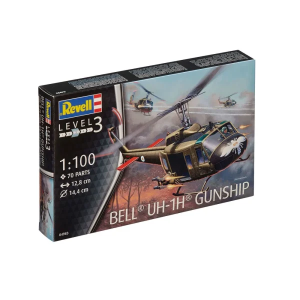Revell - Bell UH-1H Gunship - 04983