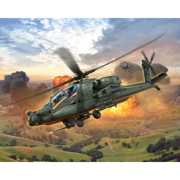 4009804985-5 Revell - AH-64A Apache - 04985