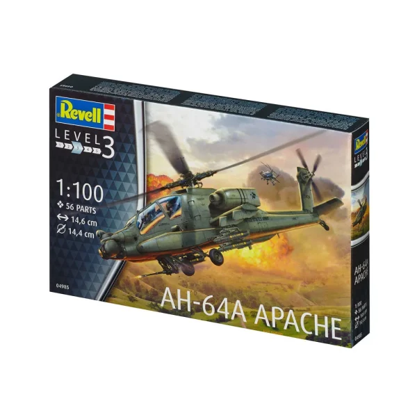 4009804985-8 Revell - AH-64A Apache - 04985