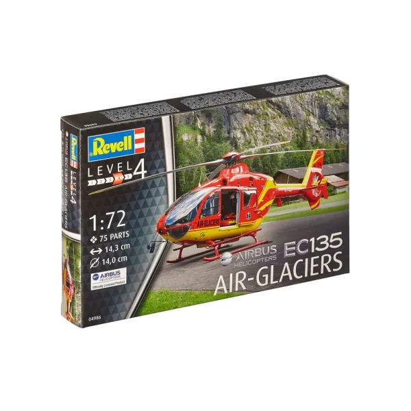 Revell - EC135 AIR-GLACIERS - 04986