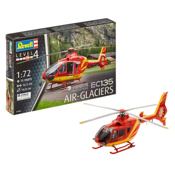 Revell - EC135 AIR-GLACIERS - 04986