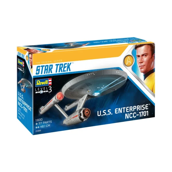 4009804991-7 Revell - U.S.S. Enterprise NCC-1701 (TOS) - 04991