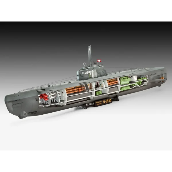 Revell - U-Boot Typ XXI U 2540 &Interieur - 05078