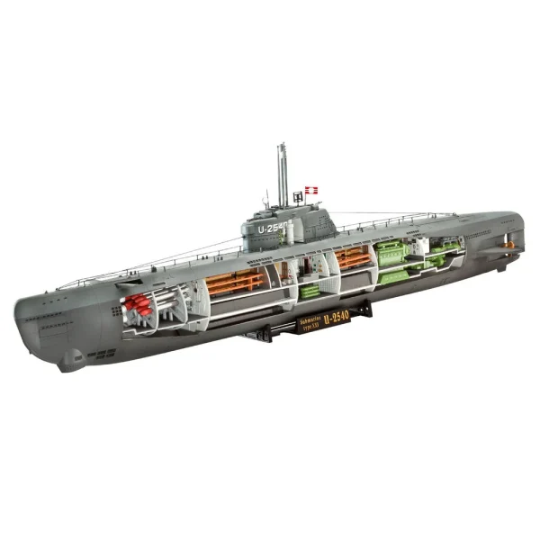 Revell - U-Boot Typ XXI U 2540 &Interieur - 05078