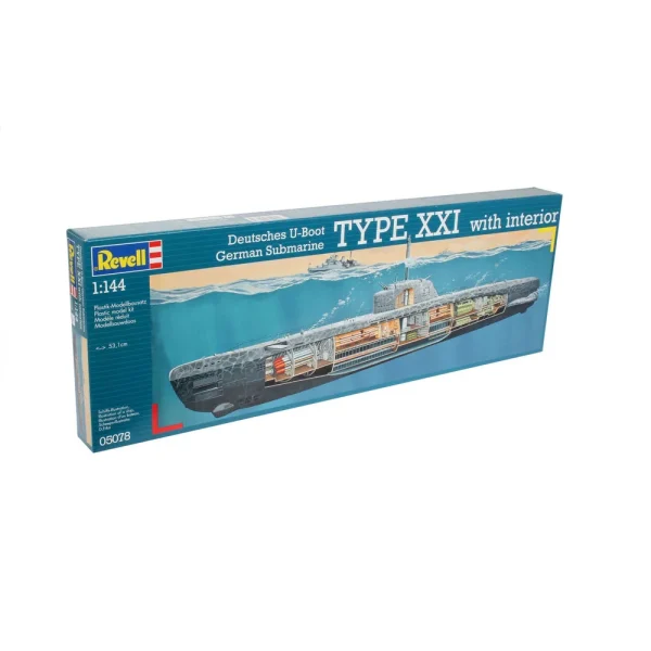 Revell - U-Boot Typ XXI U 2540 &Interieur - 05078