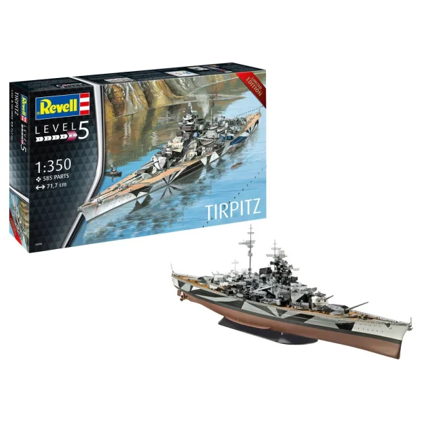Revell - German Battleship Tirpitz - 5096