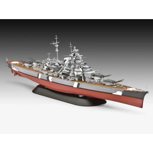 4009805098-7 Revell - Battleship Bismarck - 05098