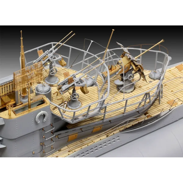4009805163-2 Revell - German Submarine Type VII C/41 - 05163