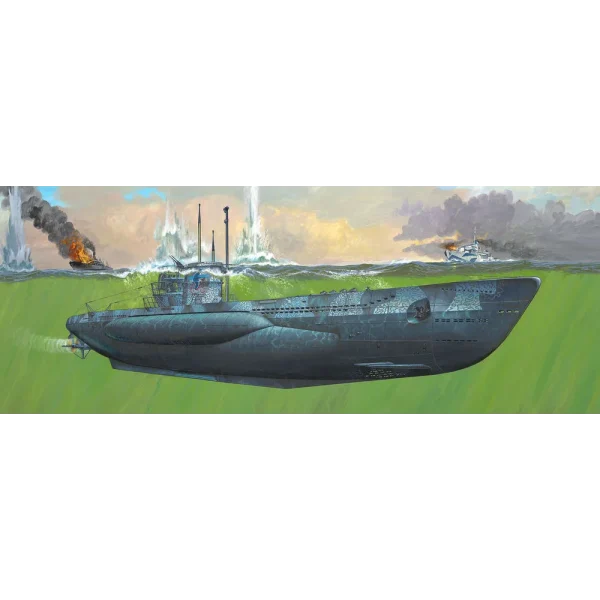 4009805163-8 Revell - German Submarine Type VII C/41 - 05163