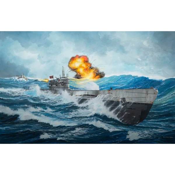4009805167-5 Revell - German Submarine Type IX C/40 (U190) - 5167