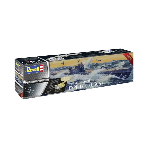4009805180-16 Revell - Type IX C - 05180
